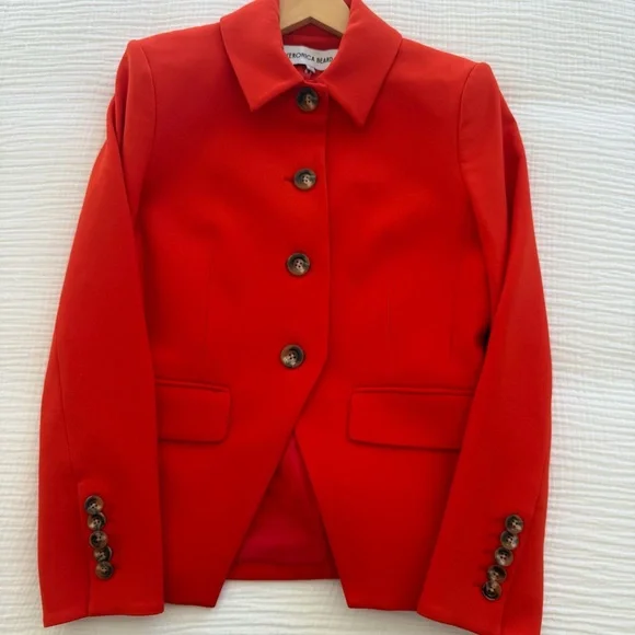 Veronica Beard Aire Dickey in flame - Picture 3 of 6